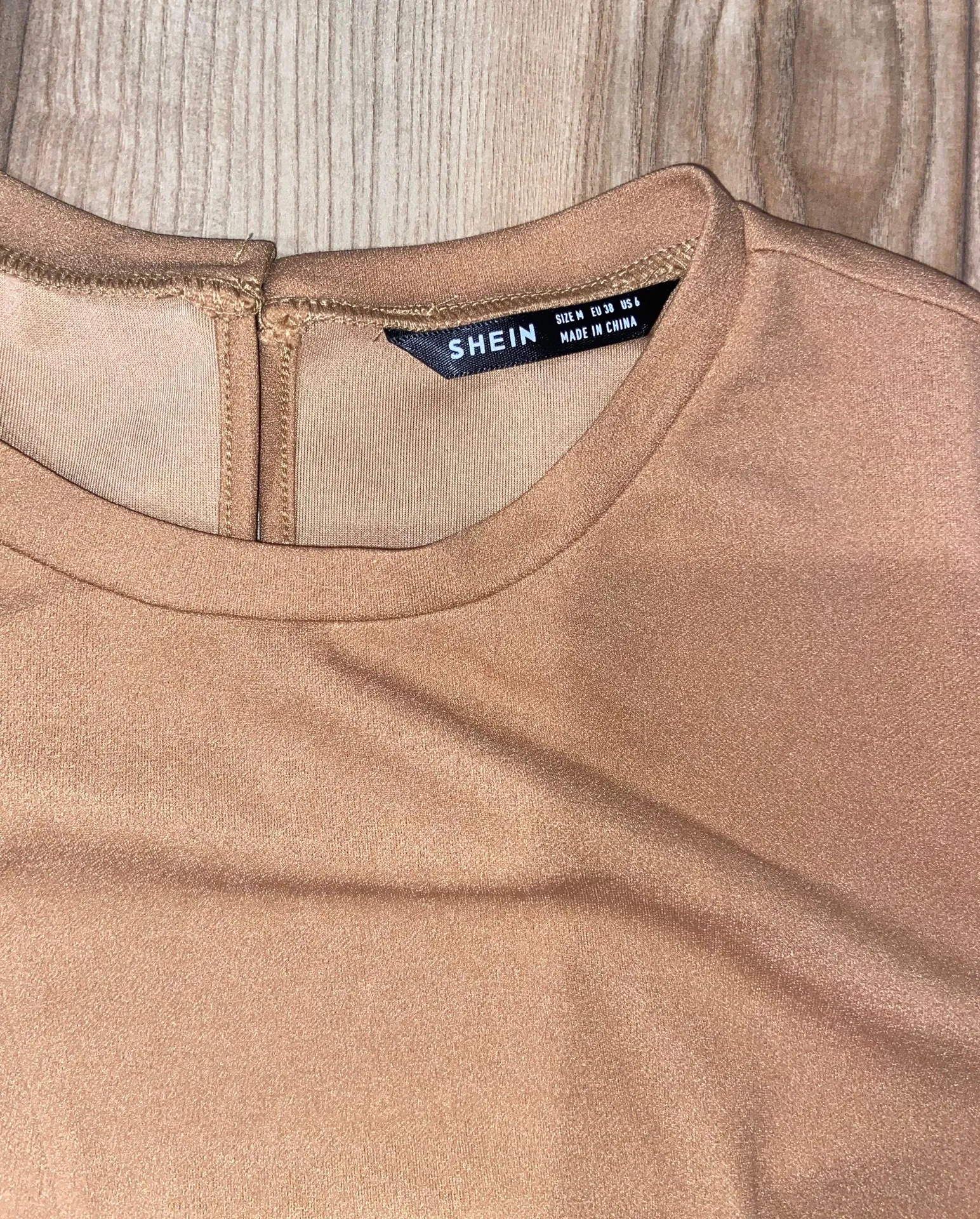 Tan Dress NWT Size M - Image 5