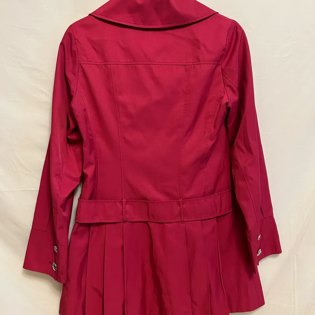 Guess  Hot Pink Pleated Jacket Size‎ Small - Image 8