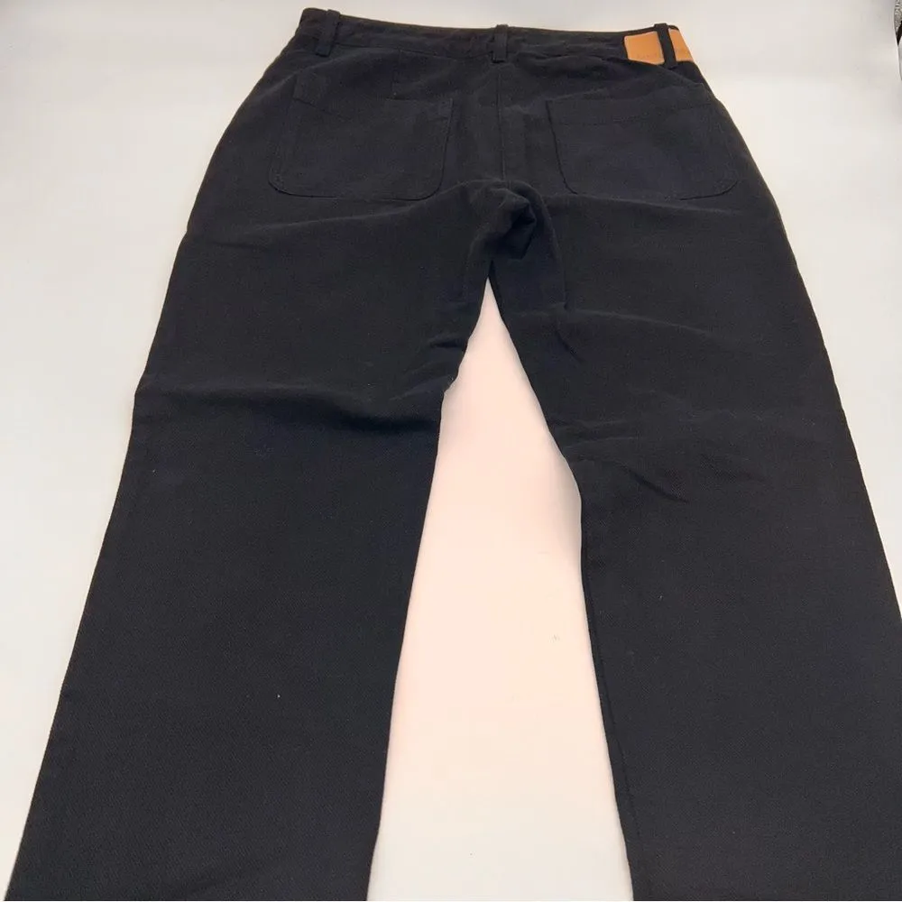 See by Chloe Women's High Rise 100% Cotton Black Denim Jeans w/Slim Legs Size 6 - Image 3