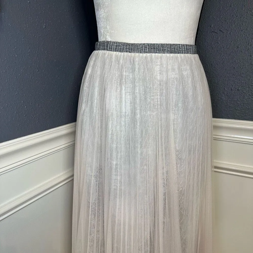 Loyd/Ford Palm Springs three layer midi skirt Pink Size 2 - Image 2