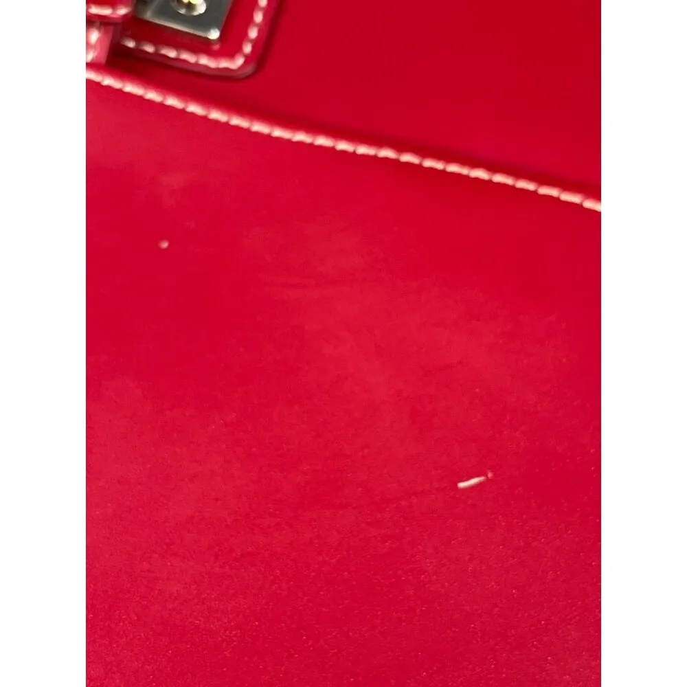 Wilsons Leather Women's Red Purse/Tote/Shoulder Bag SKU 5727 - Image 8