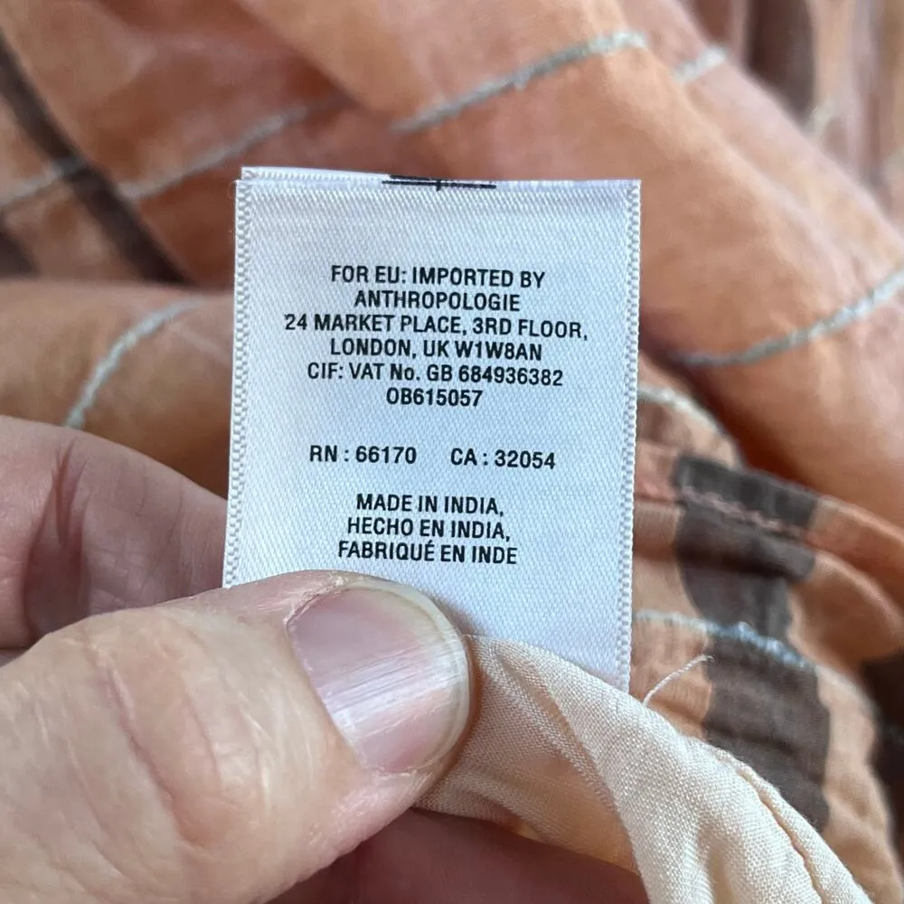 Anthropologie Akemi + Kin Ikat Halter Midi Dress Pink Size XS - Image 12