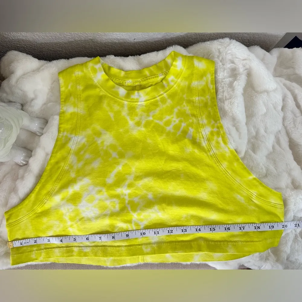 Lululemon All Yours Crop Tank - Tie Dye- Sz 6
Sold out style - Image 7