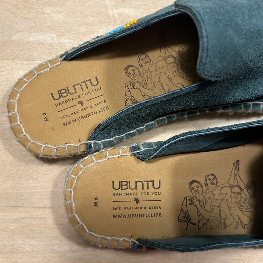 NWOT UBUNTU Life Lamu Mule Sz 9 Blue - Image 7