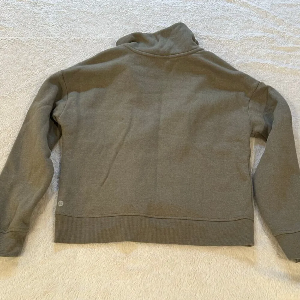 Reebok Sage Green Pull Over Sweatshirt sz S - Image 4