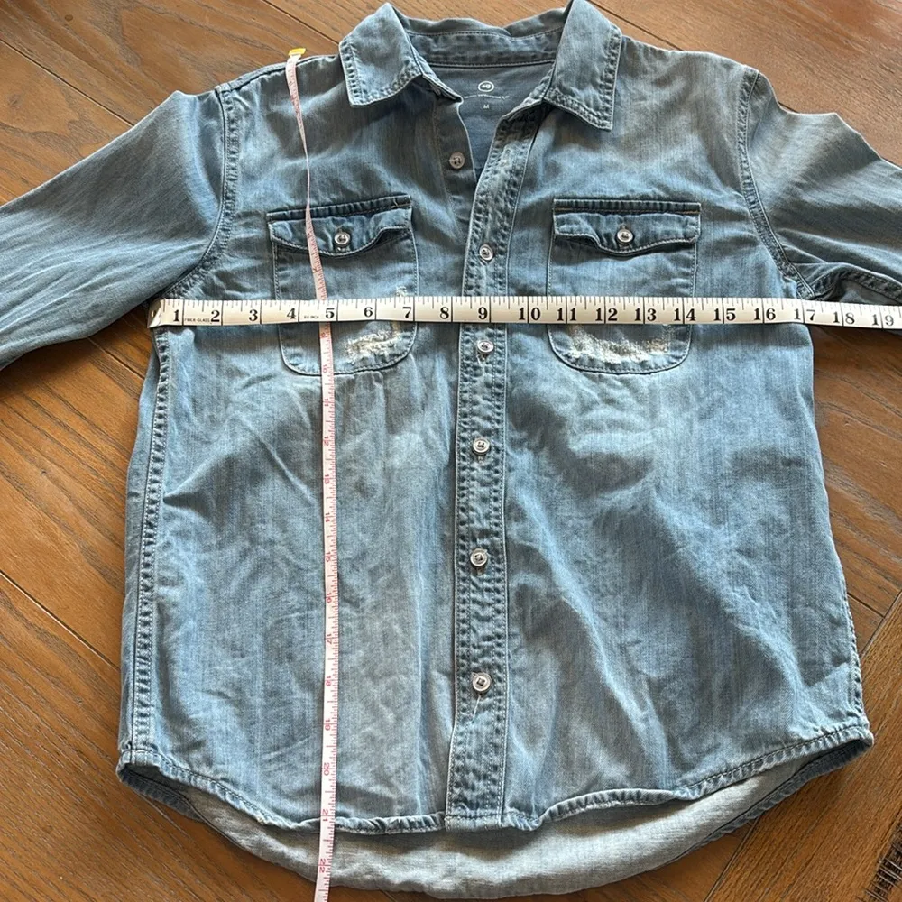 AG Denim Chambray Button Down *runs small* - Image 5