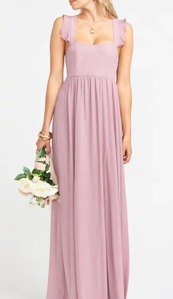 NWT Show Me Your Mumu June bridesmaid maxi dress in a mauve - Image 4