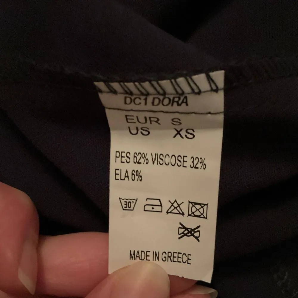 NWT Blue V Neck Stretch Tunic Dress Size XS - Image 14