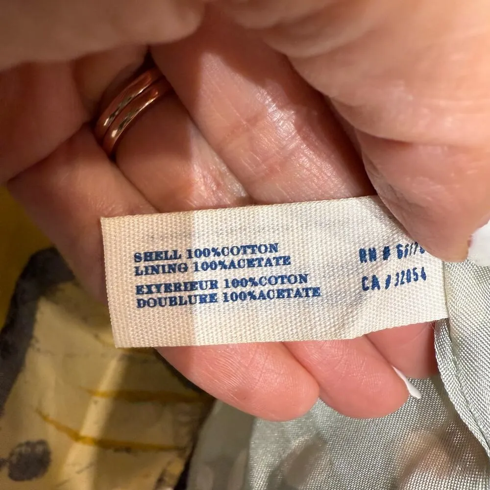 Anthropologie Leifsdottir Bellis Brushstroke MIni Dress Sz 2 White - Image 6