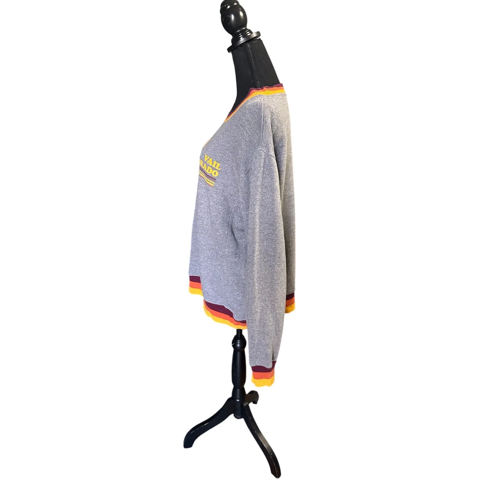 MV Sport Gray Vail Colorado Sweatshirt - Image 3