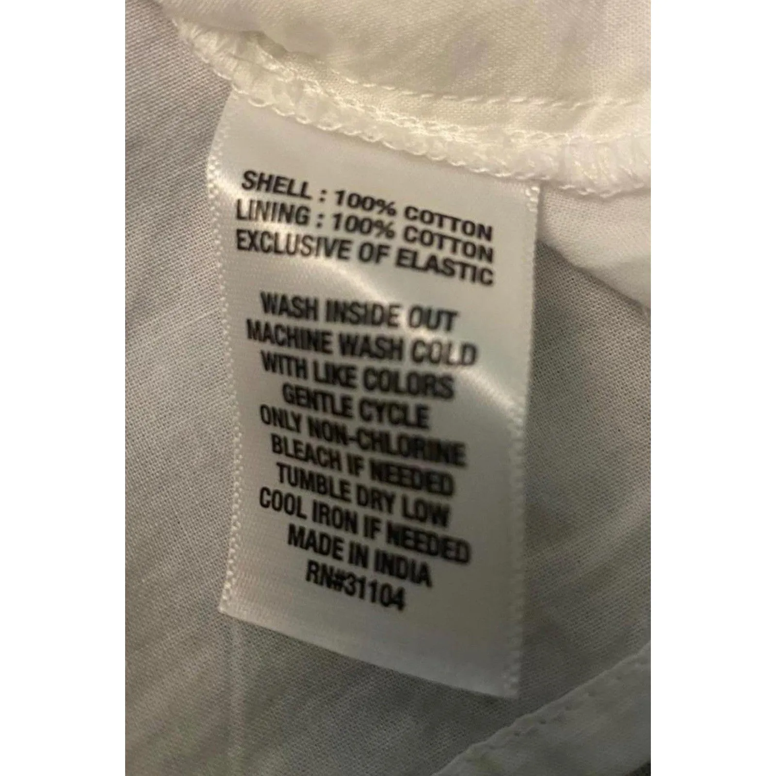 Crown & Ivy Striped Dress Size Large Cotton Blue & White Milkmaid Preppy Whimsy - Image 6