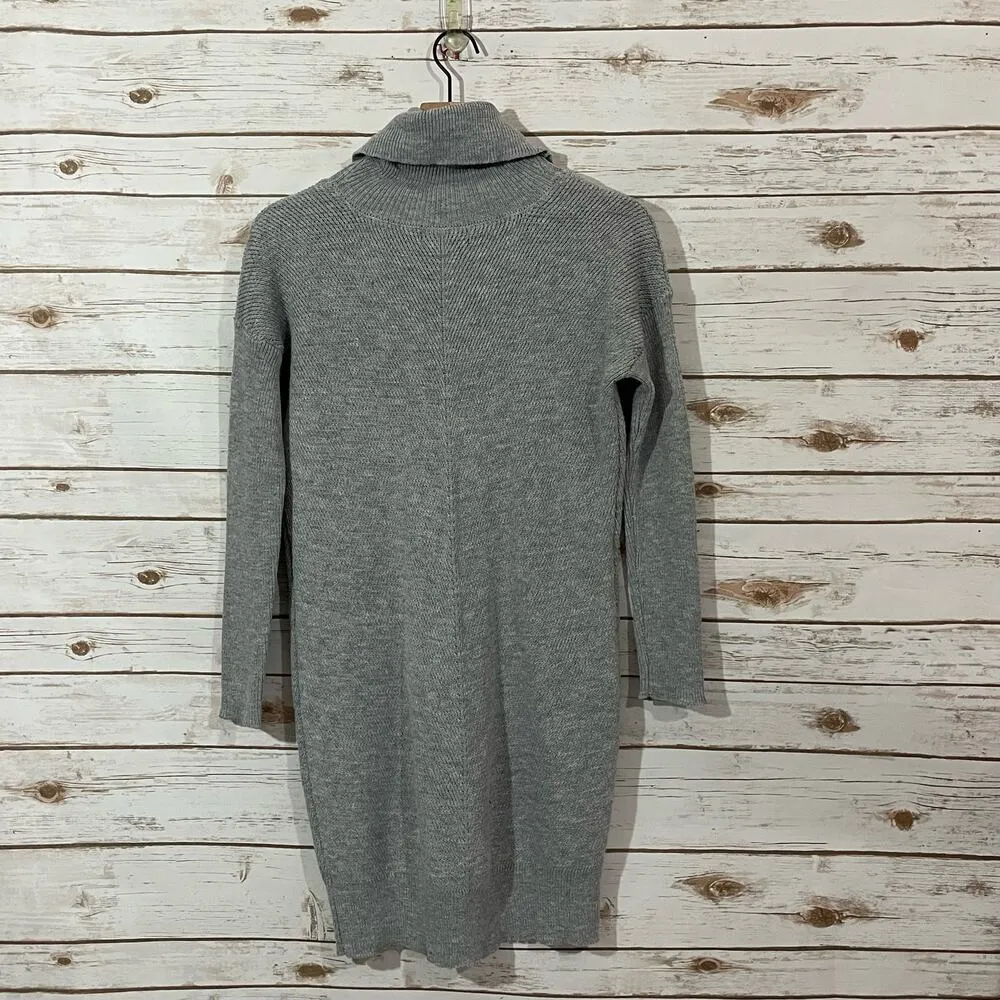 Lulu’s Tea Reader Sweater Dress - Grey - Small - Image 15
