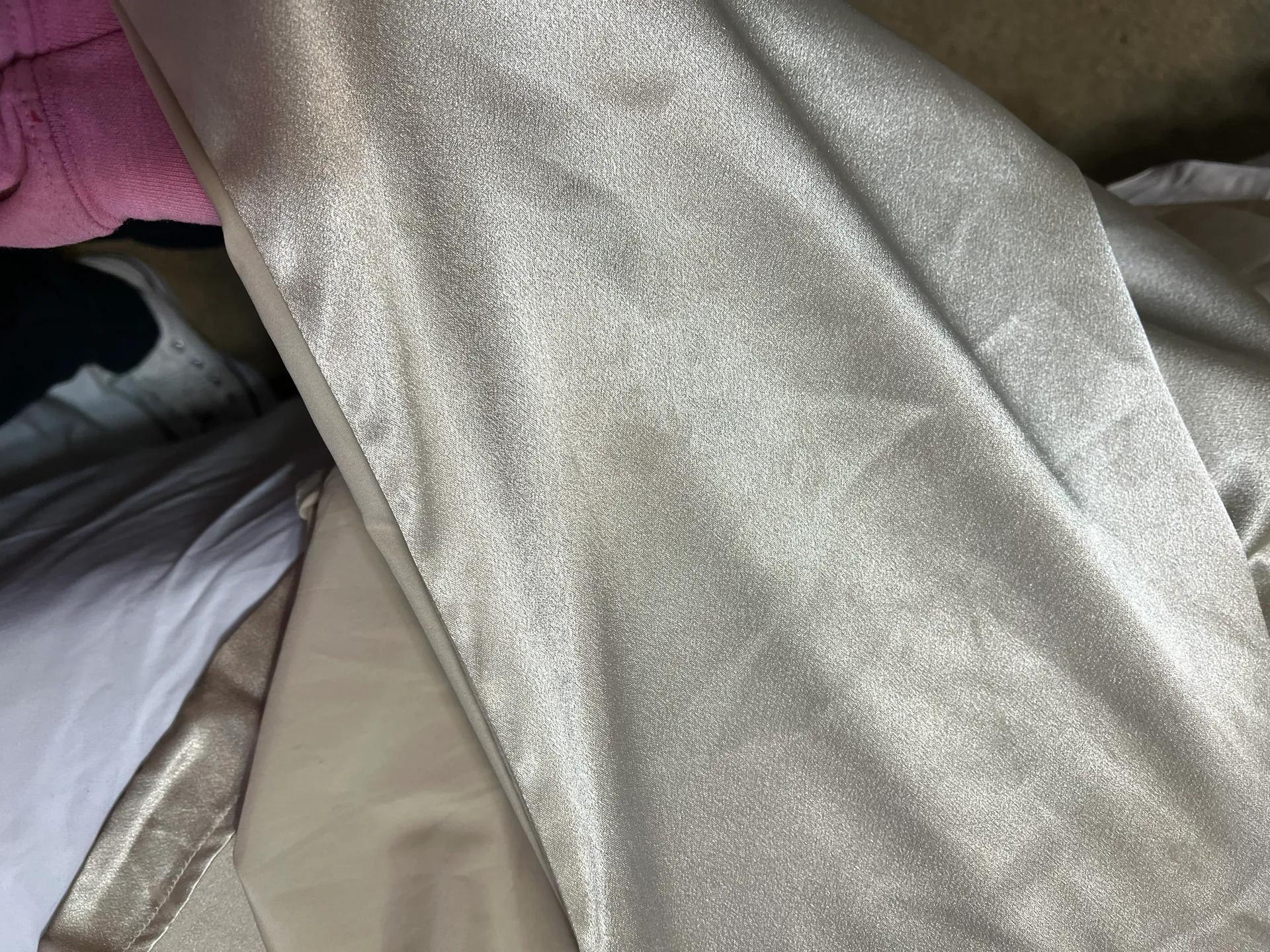 Shiny Satin Cathrine Dress - Image 9