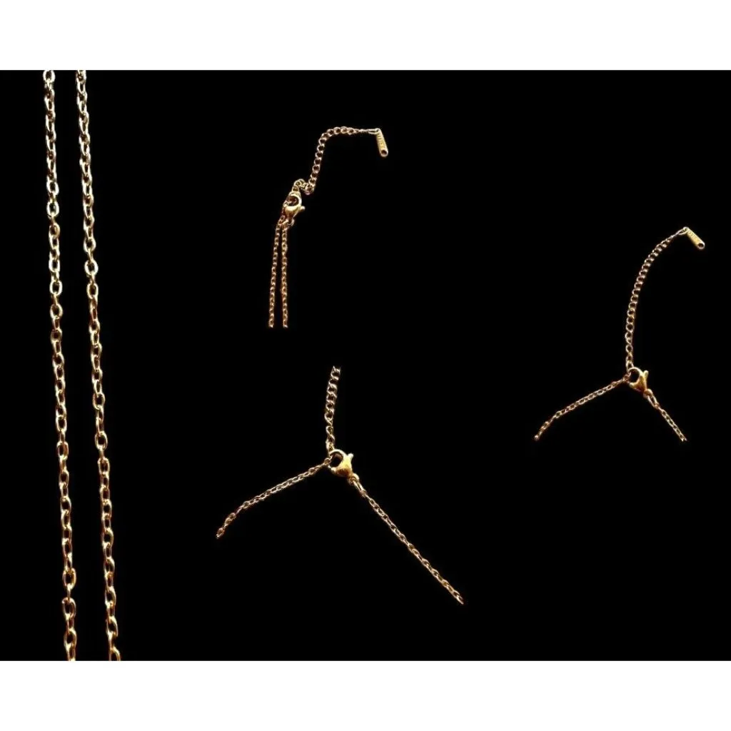 Nativity Scene Necklace Baby Jesus Jerusalem Christmas New 16 in Chain Extender Gold - Image 12