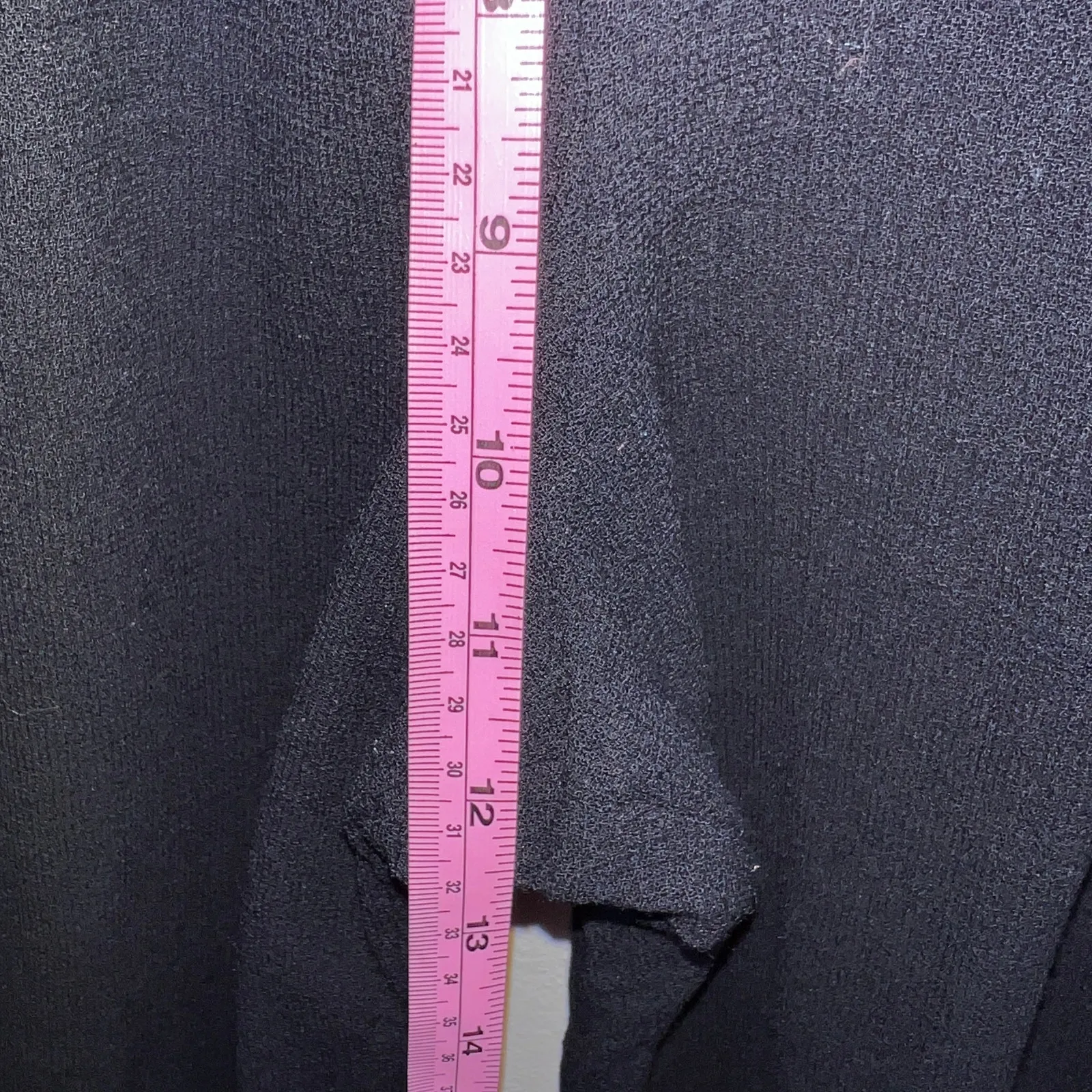 Vintage Anne Klein 100% Wool Pleated Trousers‎ Blue Made in USA High Waist 90s - Image 5