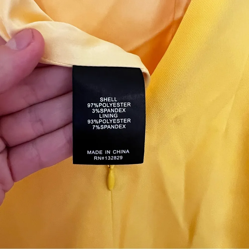 Lovers and Friends Teddy Mini Dress Yellow - Image 10