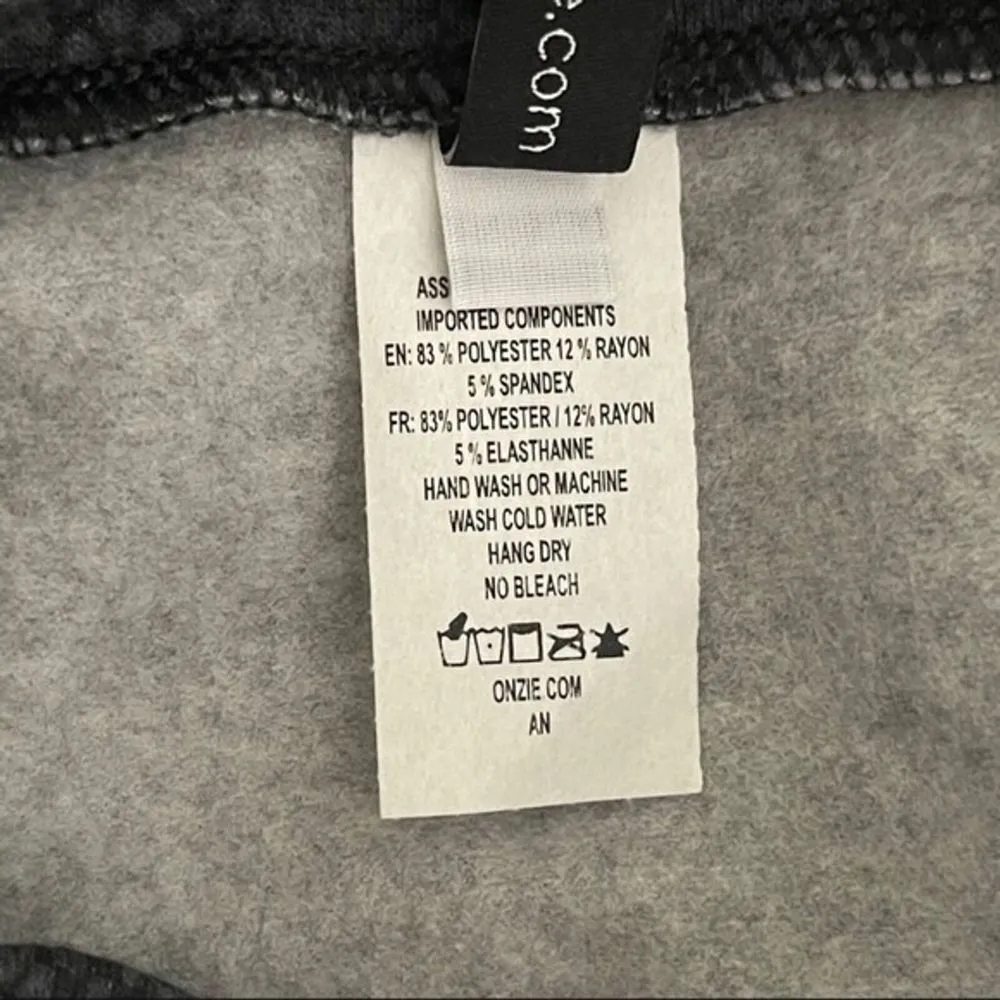 Onzie Shirt Women One Size Blue Navy Serpent Slouchy Boyfriend Sweatshirt Casual - Image 7