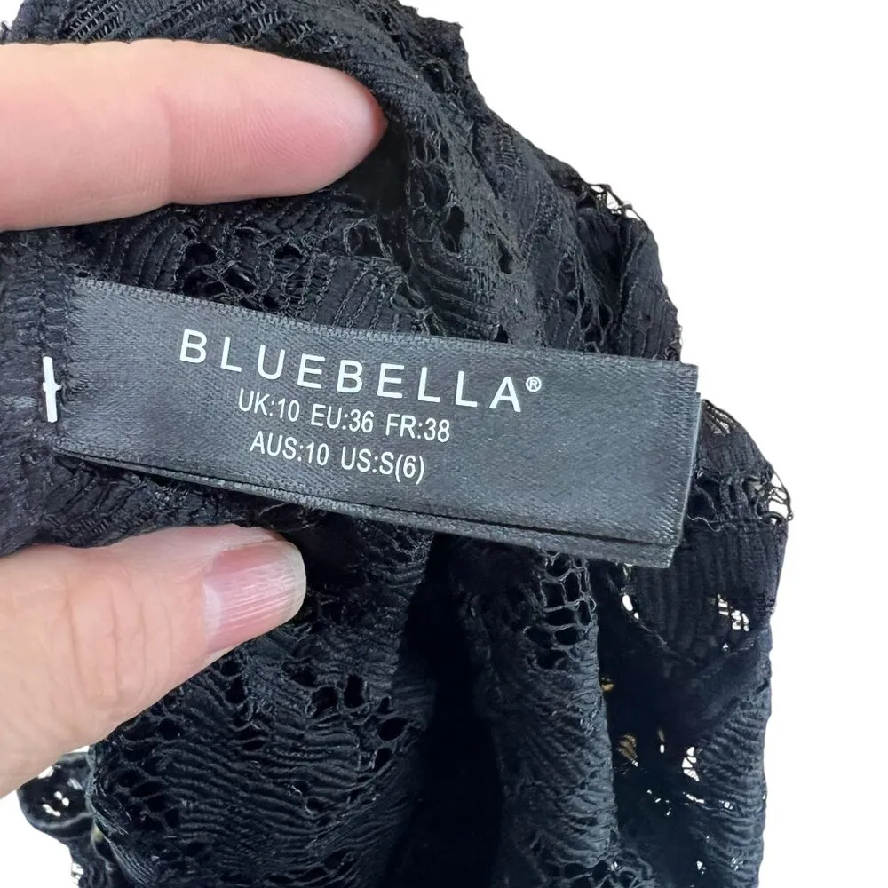 Bluebella Natalia Body Black Lace Bodysuit Womens Size 6 - Image 7