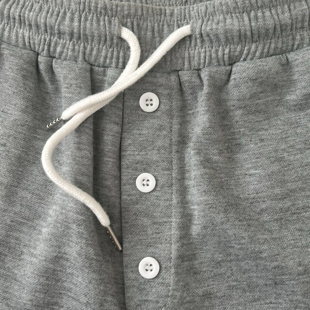 Boxer Sweat Shorts in Ash Gray - Image 3