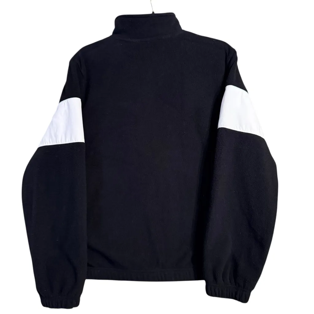 Vintage FILA Black Fleece Quarter Zip Pastel Retro Graphic Spellout- Medium - Image 3