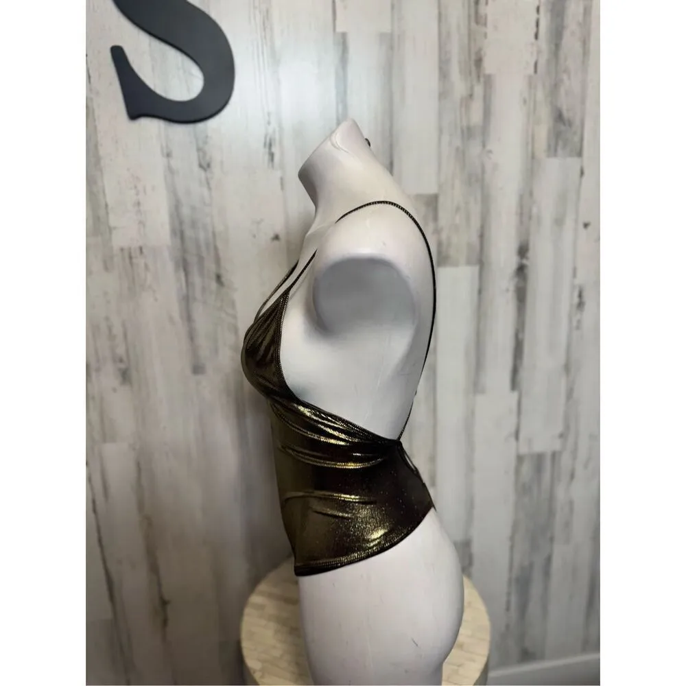 Gold bodysuit Gold - Image 4