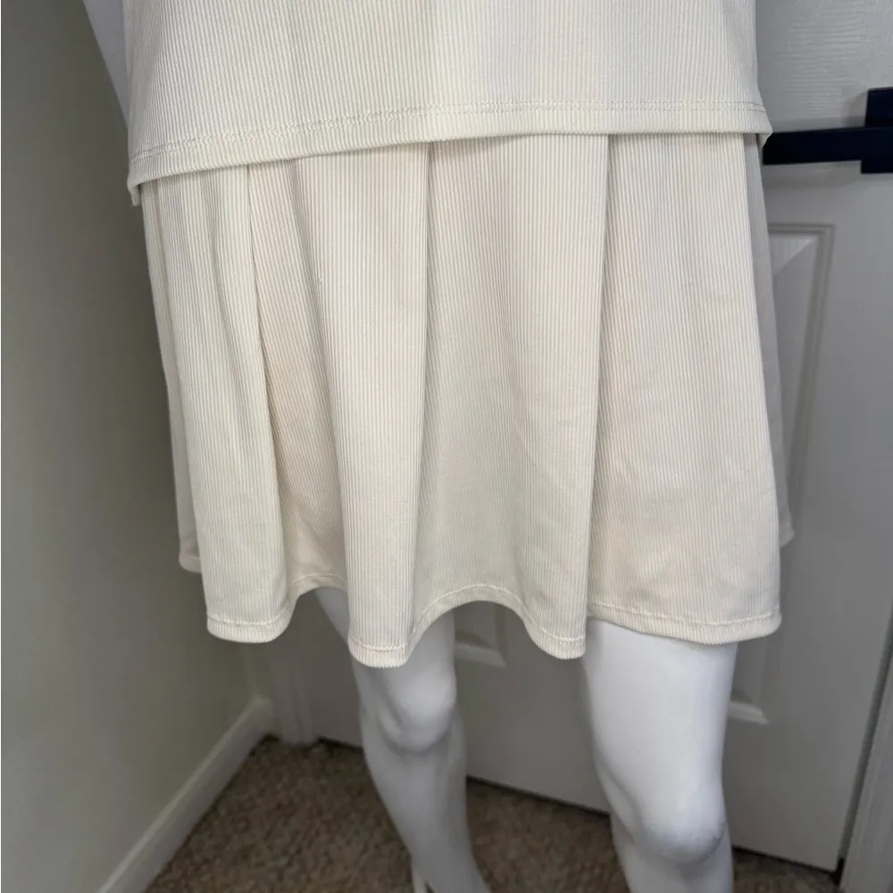 Mango Cream Graphic Tee and Skirt Set - Image 3