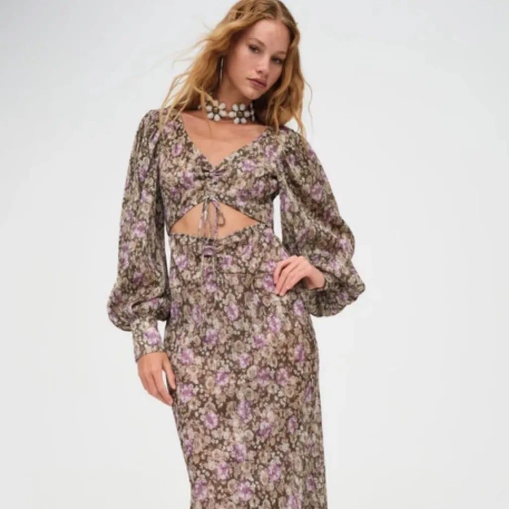 For Love & Lemons $299 Wynne Cut Out Maxi Dress NWT - Image 13