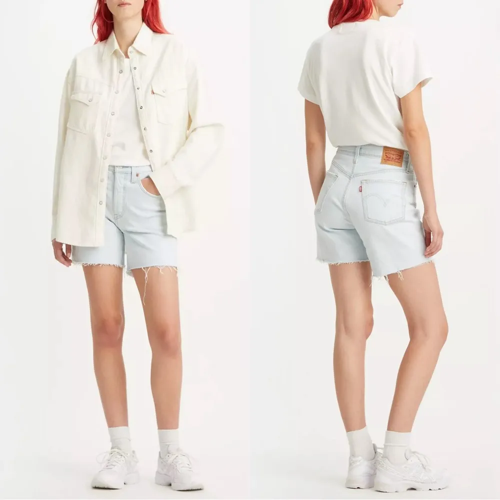 Levi’s 90s Mid Thigh Shorts Size 27 - Image 3