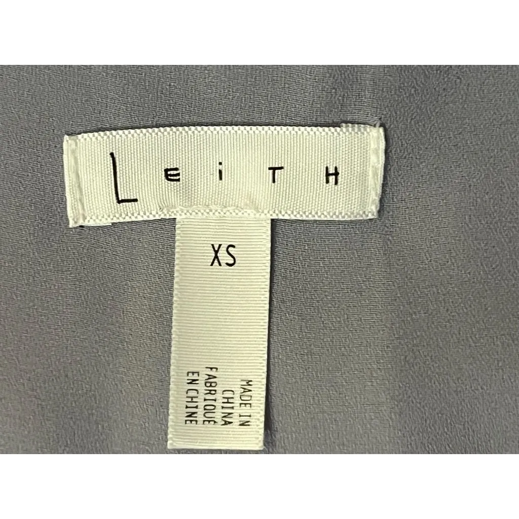 Leith Dress Womens XS Light Purple Hi Low Surplice Lined Used No Belt - Image 5