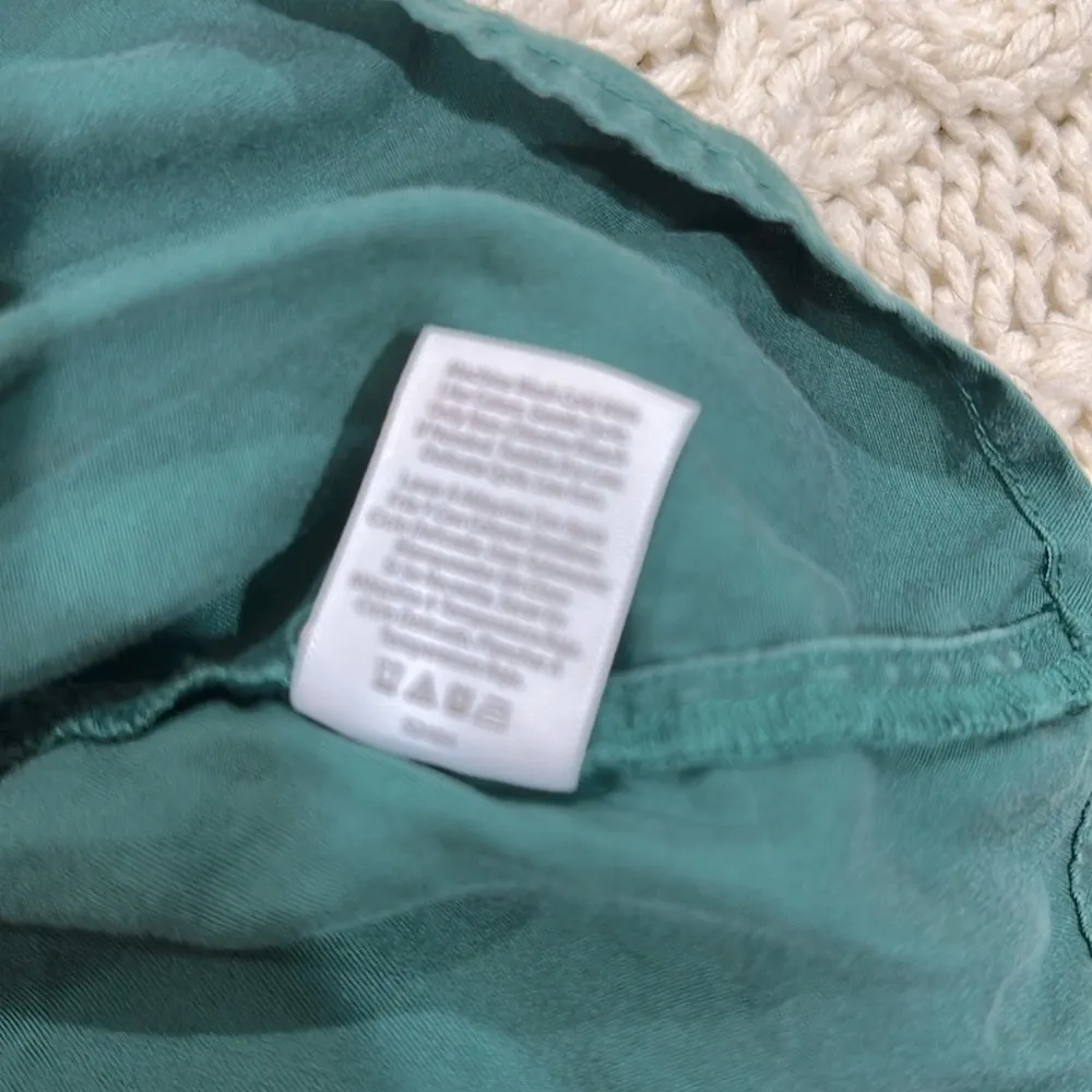 TERRA & SKY Deep Green Long Sleeve Dress size 1X with pockets - Image 8