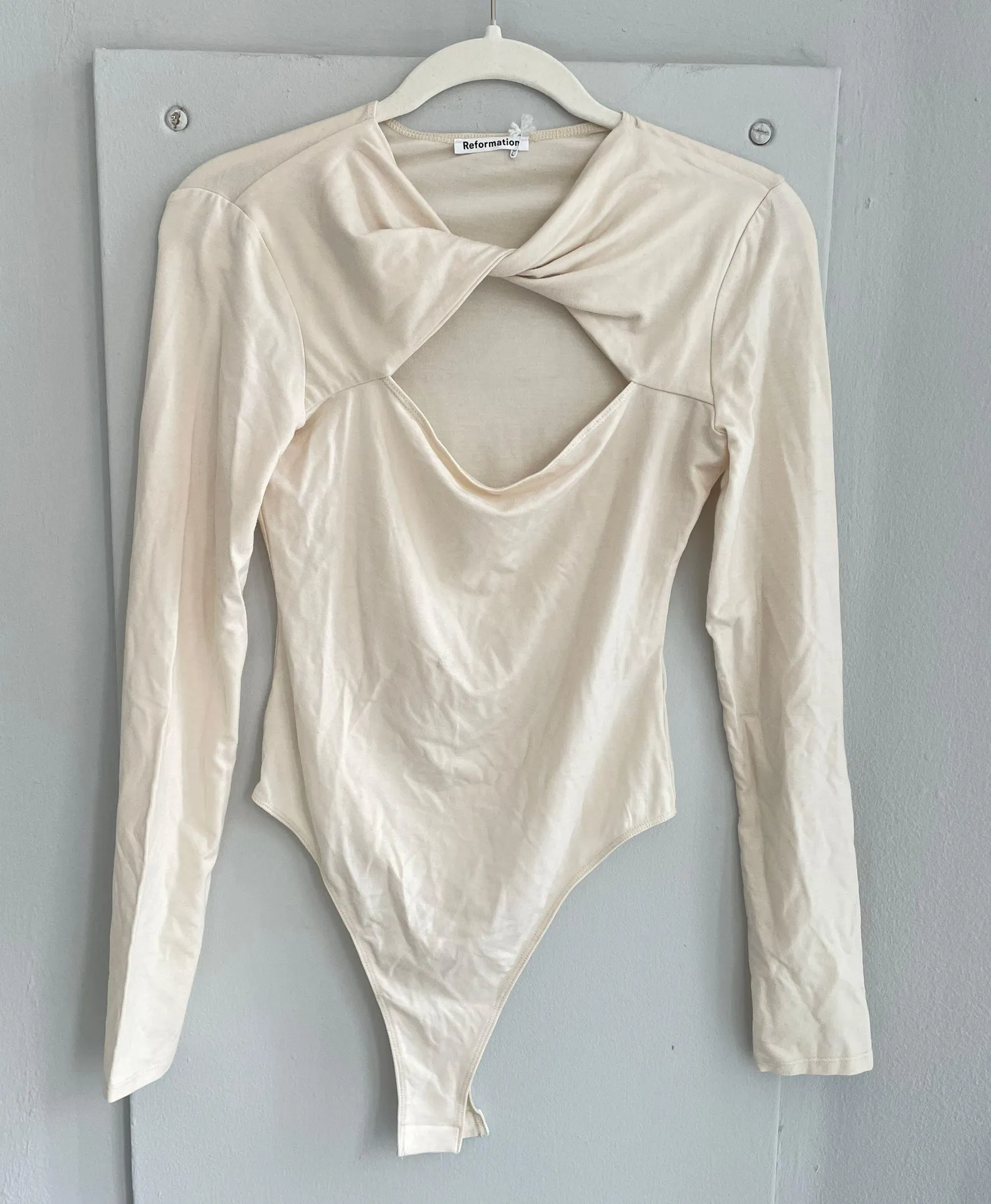 Cream Rylen Knit Bodysuit - Image 6