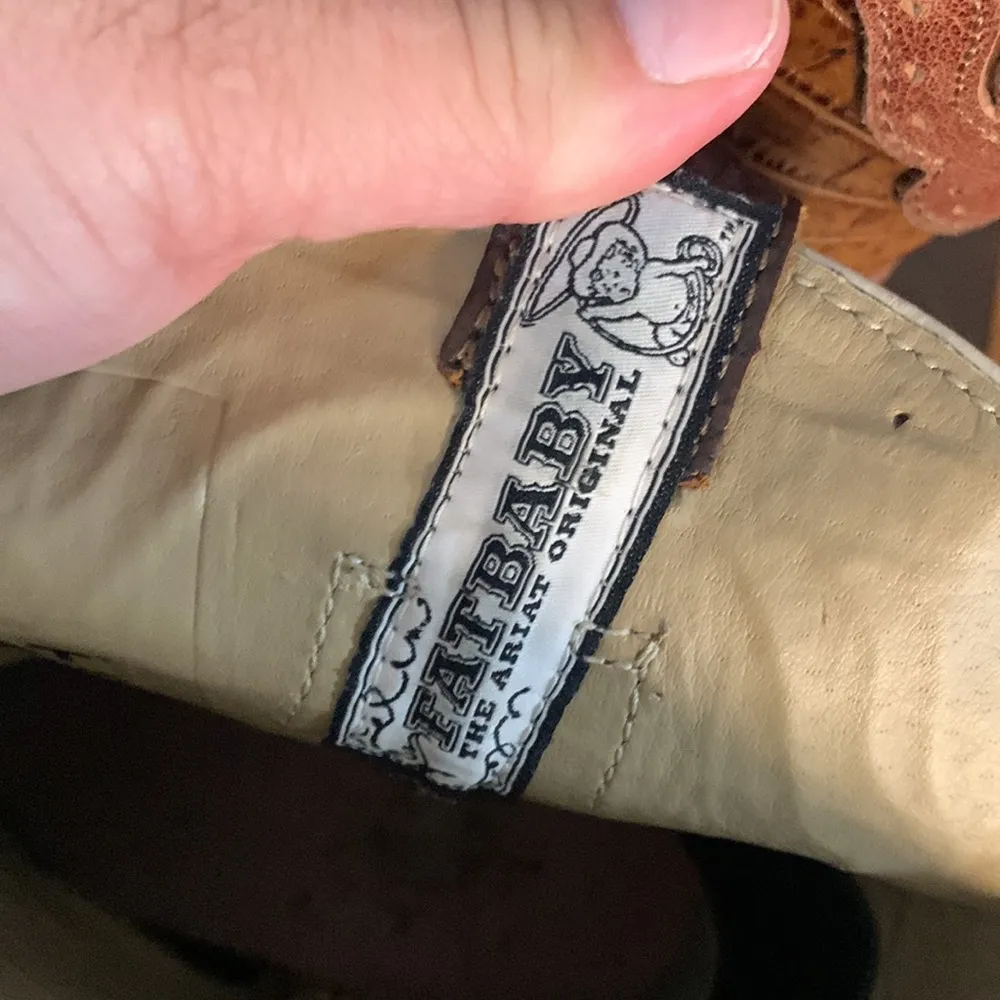 🚫SOLD🚫Ariat Fatbaby Leather Brown Women’s Boots Size 7.5B - Image 3