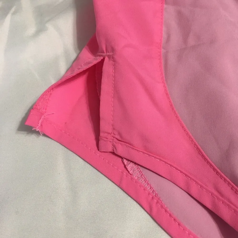 Nike • Tempo Luxe Bubblegum Pink Dri-Fit Running Shorts Size XS - Image 7