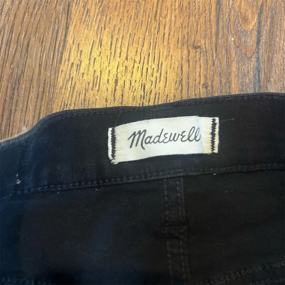 Madewell Roadtripper Skinny Jeans Women's Size 28 Black Stretch Denim - Image 5