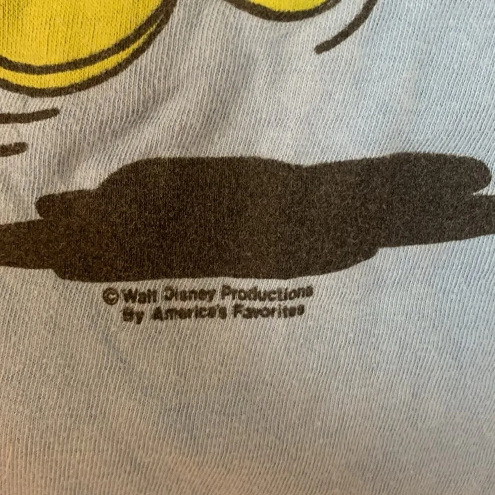 Vintage Blank Expressions Mickey Mouse Disney Minnie mouse shirt short sleeve te Blue Size M - Image 6