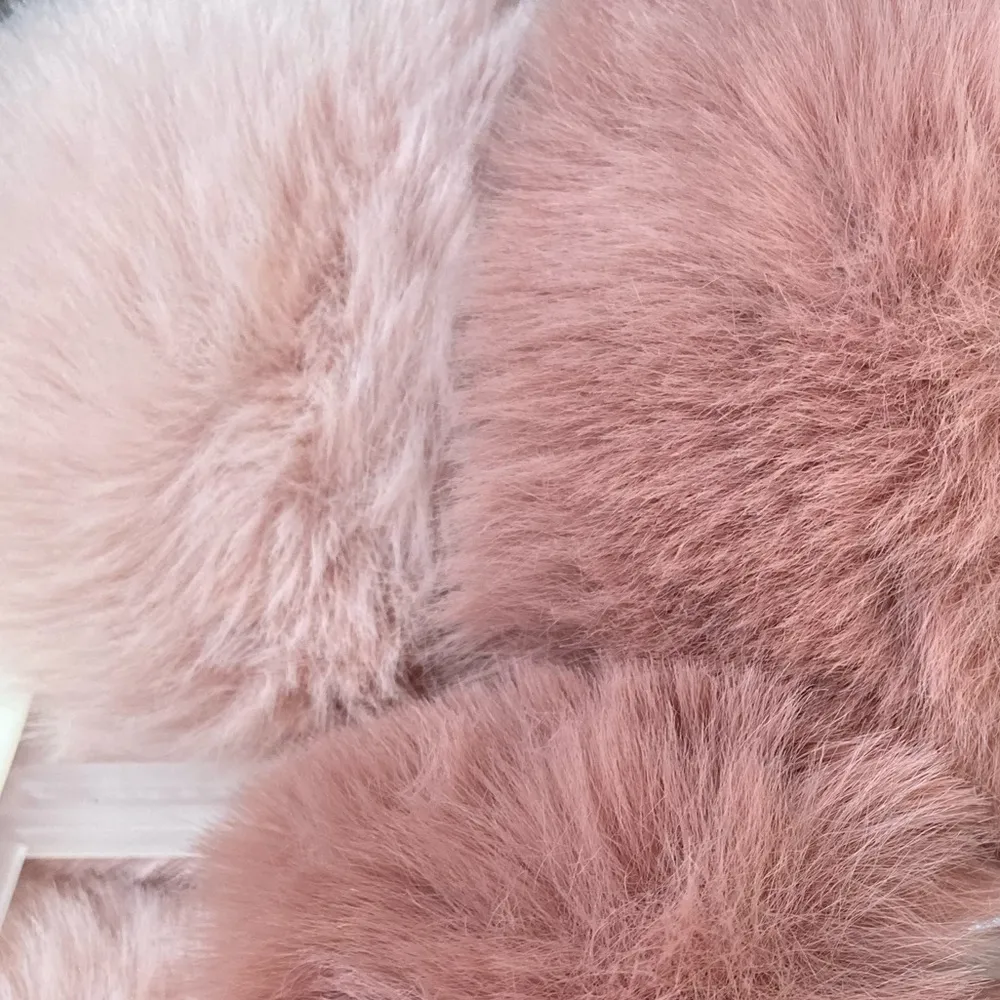 Women’s LC Conrad Double Band Fur Slide Slippers - Image 7