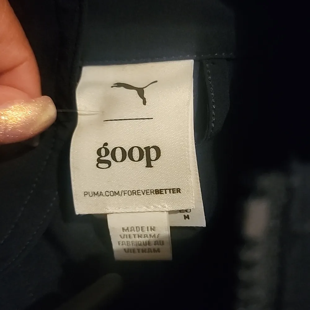 PUMA X GOOP WINDBREAKER PERFORMANCE JUMPSUIT DARK SAPPHIRE SIZE M - Image 5