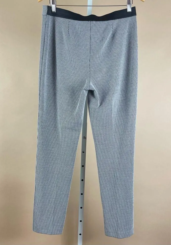 Vince Camuto Size 6 Mini Houndstooth Skinny Ankle Pants Mod Retro - Image 4