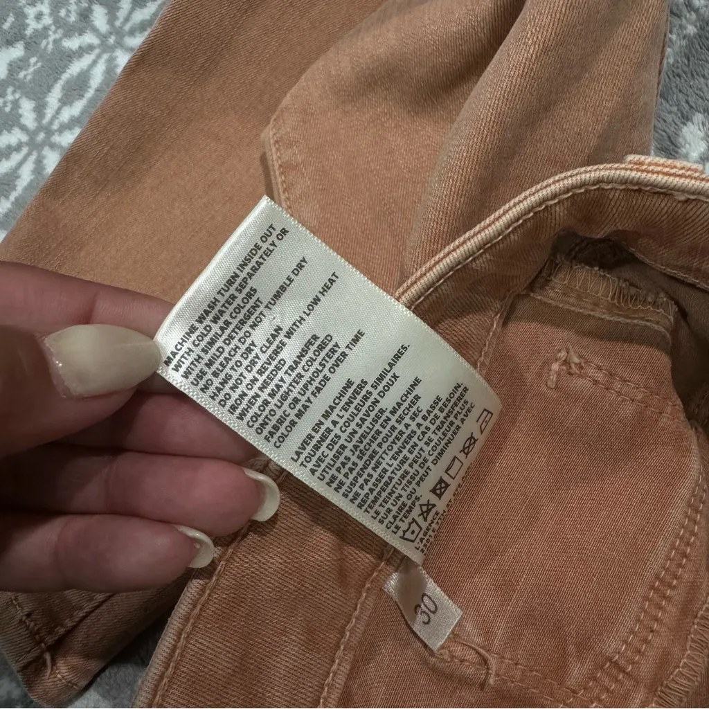 NWOT L'agence Margot High Rise Skinny In‎ Terracotta Wash Size 30 - Image 5