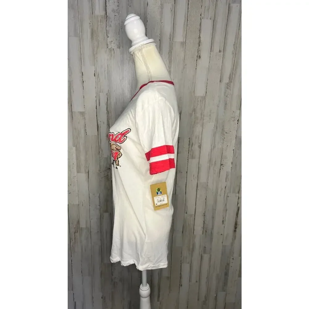 NWT‎ NCAA Women's Size Small Maryland Terrapins White Short Sleeve T-Shirt - Image 5
