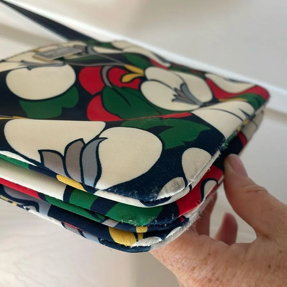 Kate Spade Triple Gusset Dawn Breezy Floral Crossbody Blazer Blue Lightweight - Image 11