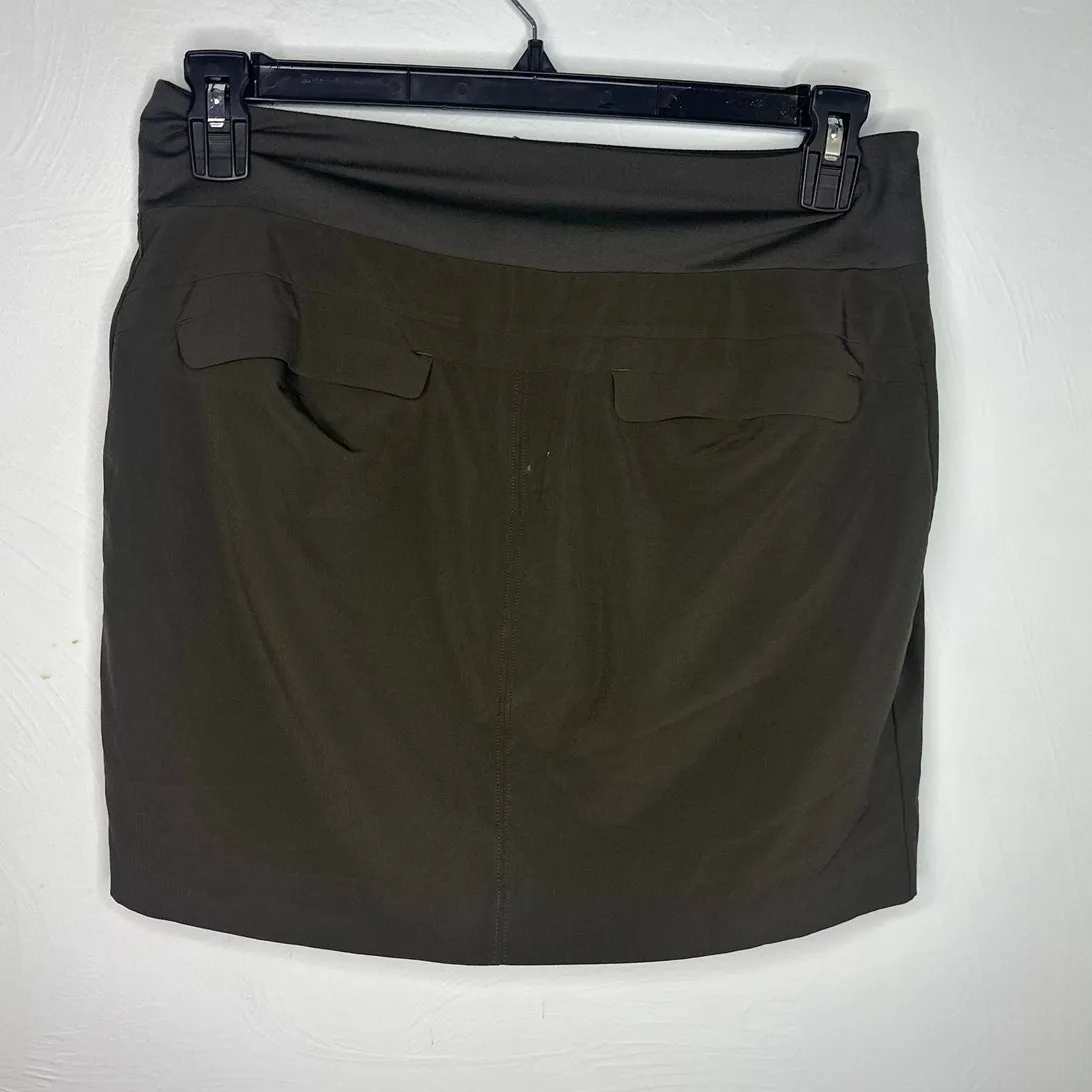 Athleta Athletic Skort Women's Size 8 Gray Skirt Shorts Tennis Golf Athleisure - Image 8