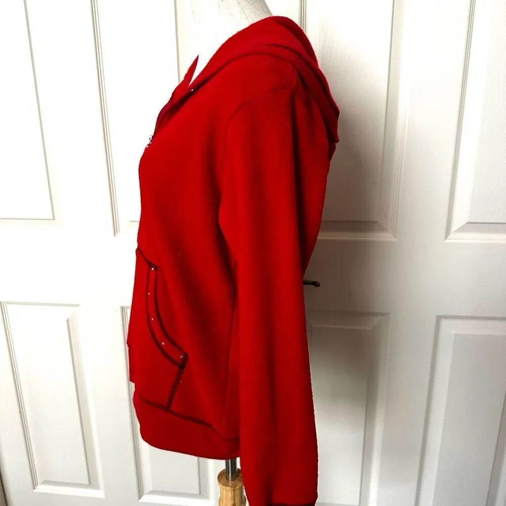 bolle red sweatshirt and black matching pants - Image 5