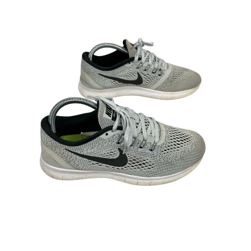 Nike Free RN Running Shoes US 8.5 EU 40 Mesh Gray & Black Lightweight Sneakers - Image 6