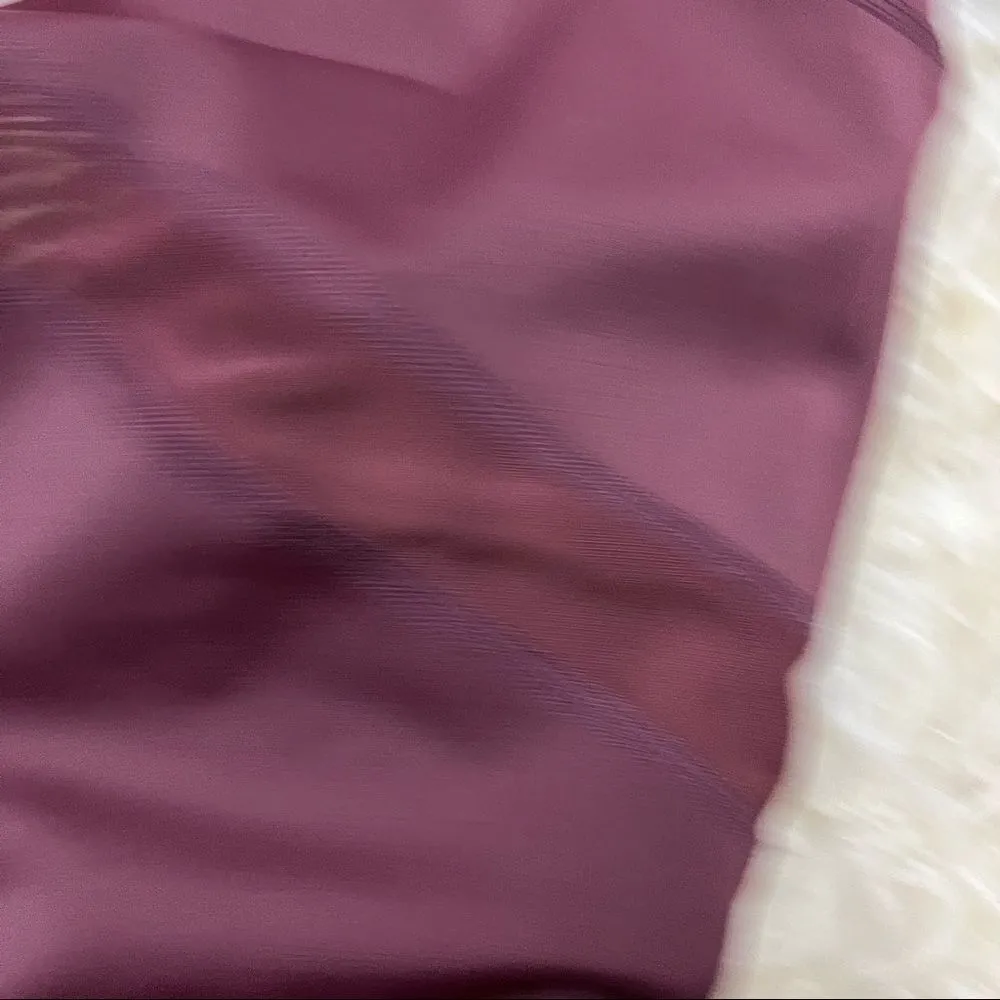 L’urv Last Dance Wine Colored Compression Leggings S NWT Purple - Image 5