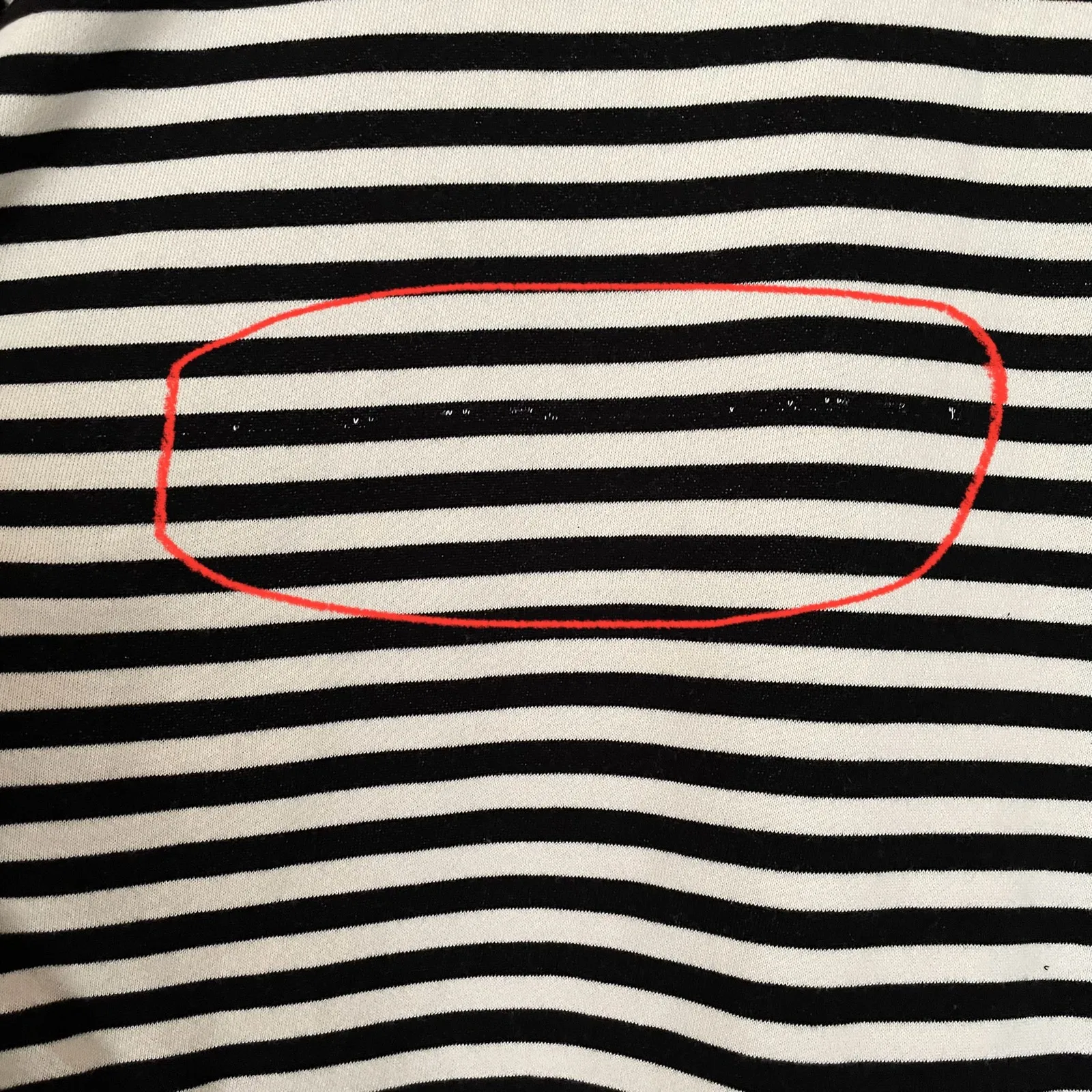 Free People We the Free Sweatshirt Striped Oversized Crewneck Size Medium - Image 9