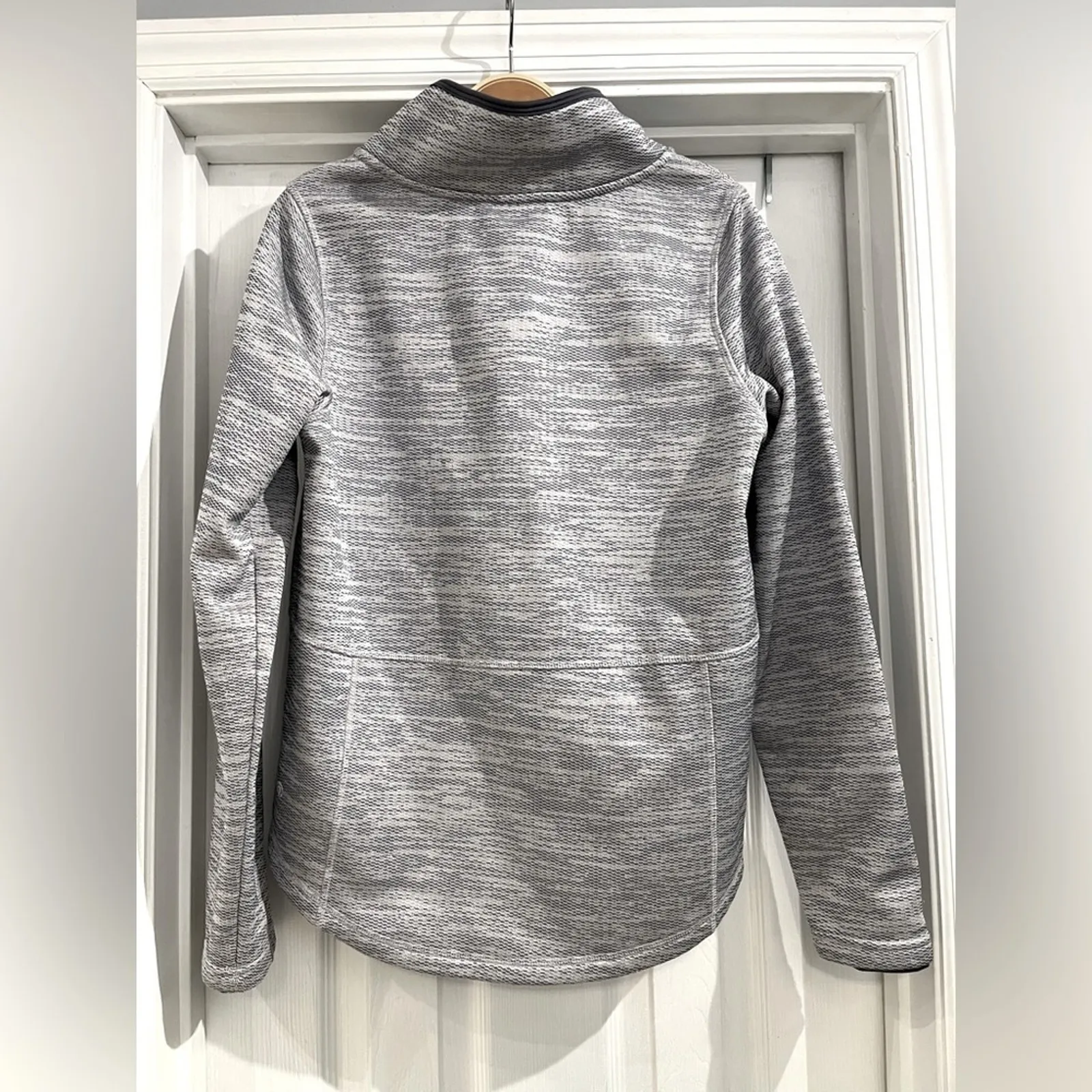 C9 by Champion Women’s Elevated Tech Fleece Full Zip Sweatshirt Sz Small Gray - Image 2