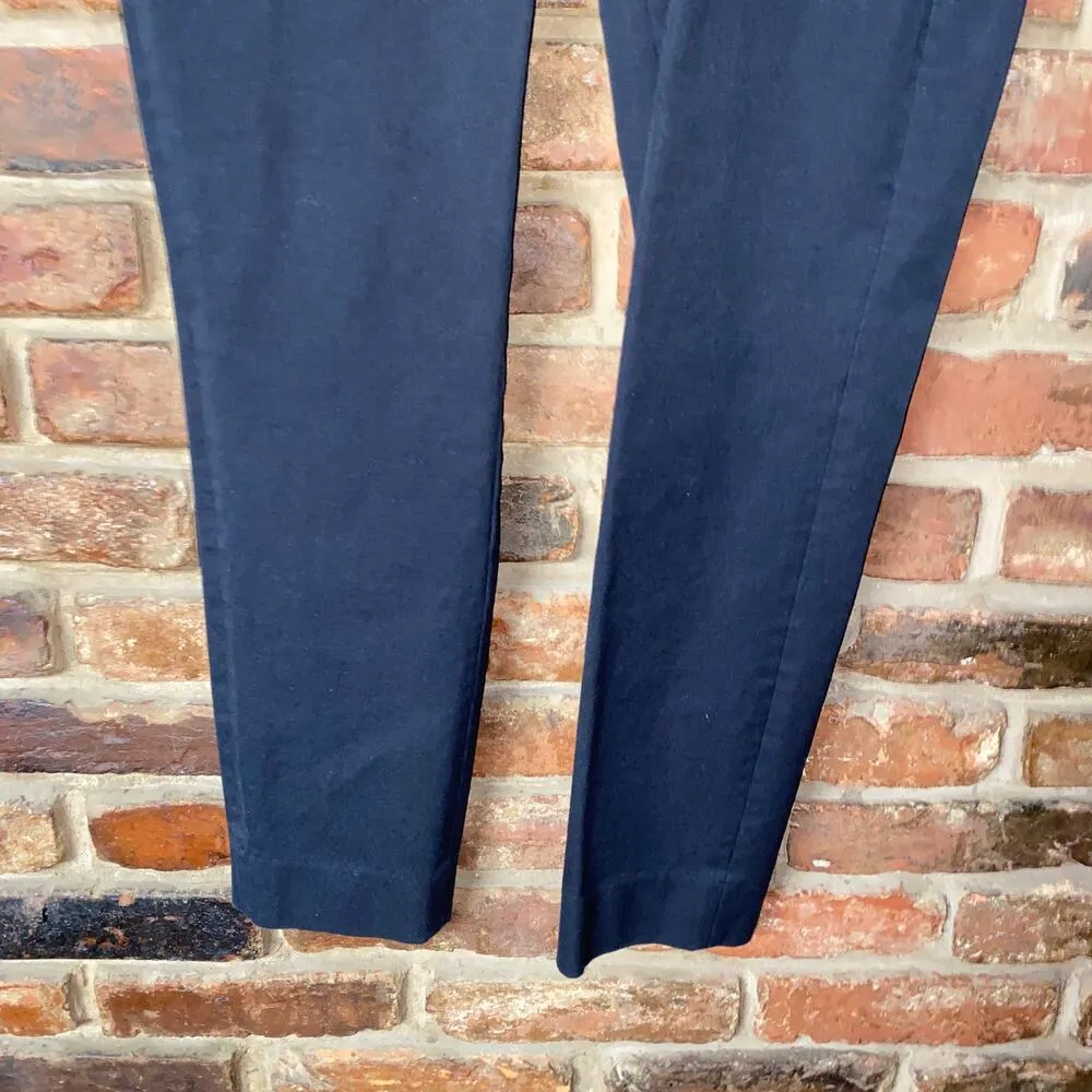Everlane The Bi-Stretch Side-Zip Cotton Ankle Cropped Work Pants Women's Size 4 - Image 4
