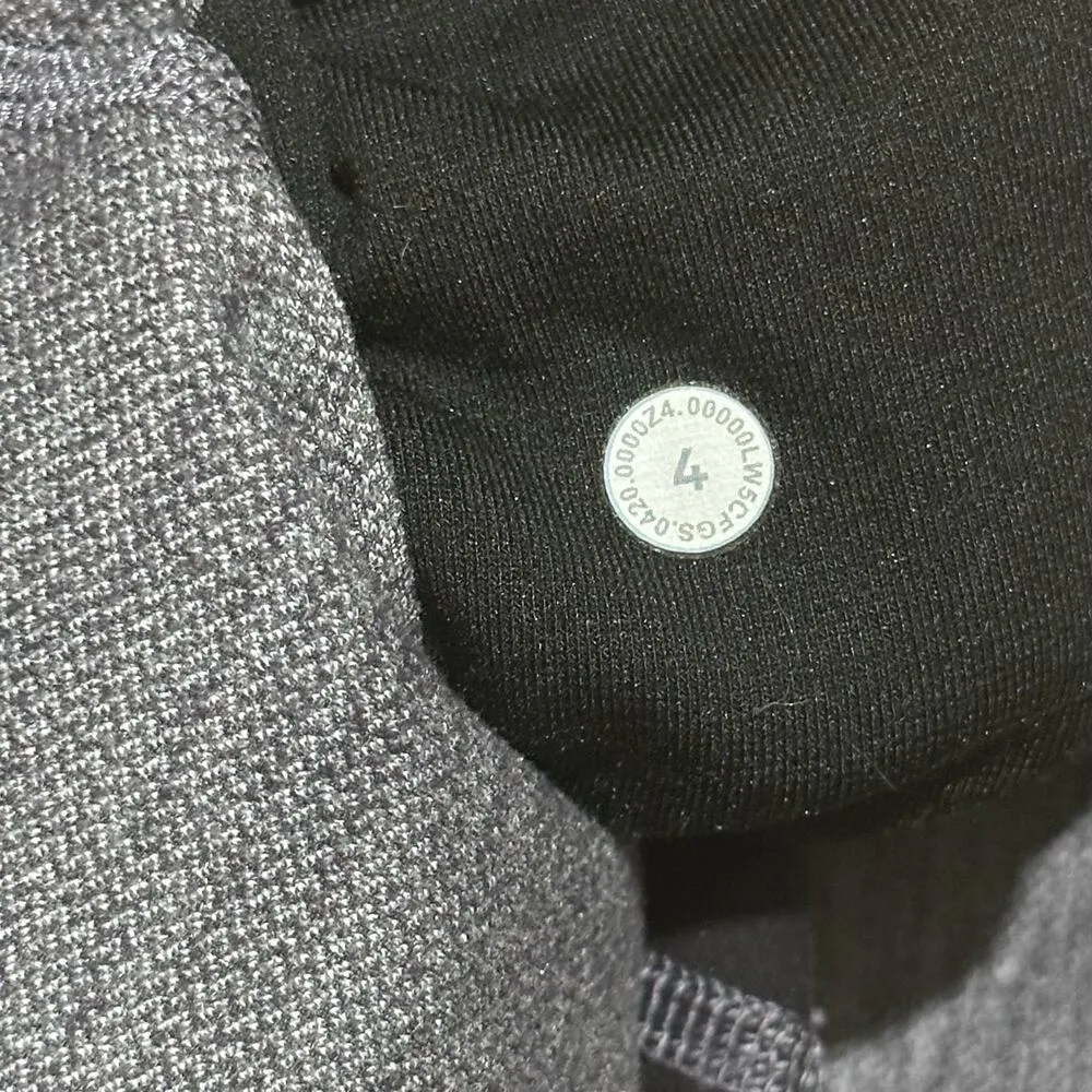 Align Pant II 25" Women 4 Hi Rise Mini Herringbone Black White LW5CFGS - Image 6