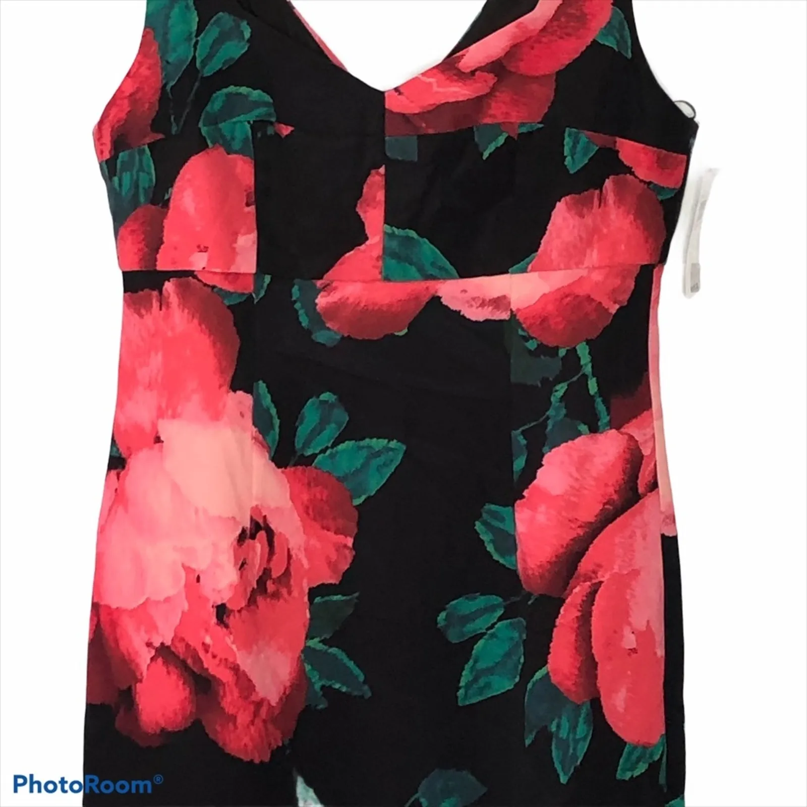 Trina Turk Pernille Dress Size 2 – NWT Black Multi-Floral Fitted Sheath - Image 4